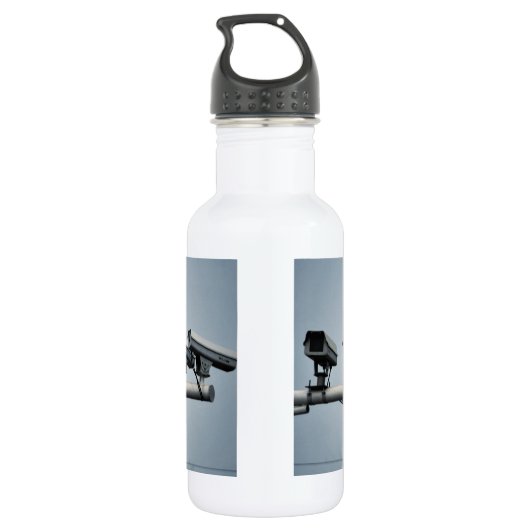 Surveillance camera's waterfles  (Achterkant)