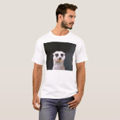 Surveillance de Meerkat - T-shirt (Devant entier)