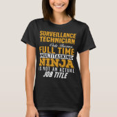 surveillancetechnicus t-shirt (Voorkant)