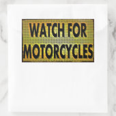 Surveiller Les Stickers Moto (Sac)