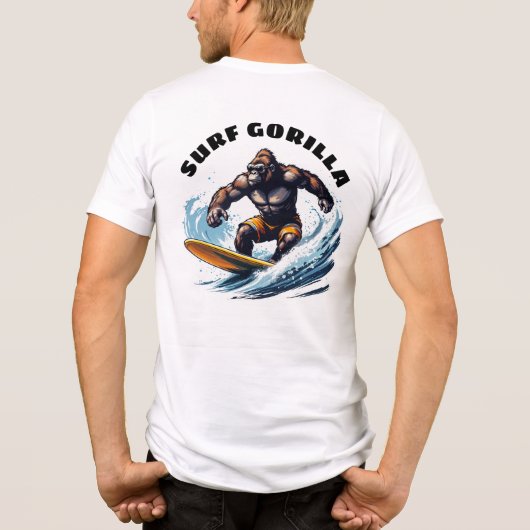 Surven gorilla Tri-Blend shirt (Achterkant)