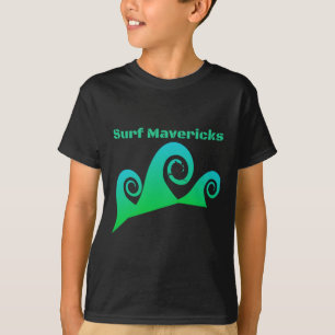 Surven Maverick's Surfen Californië Stranden T-shirt