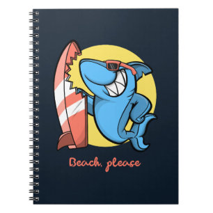 Surven Shark Beach graag Notitieboek