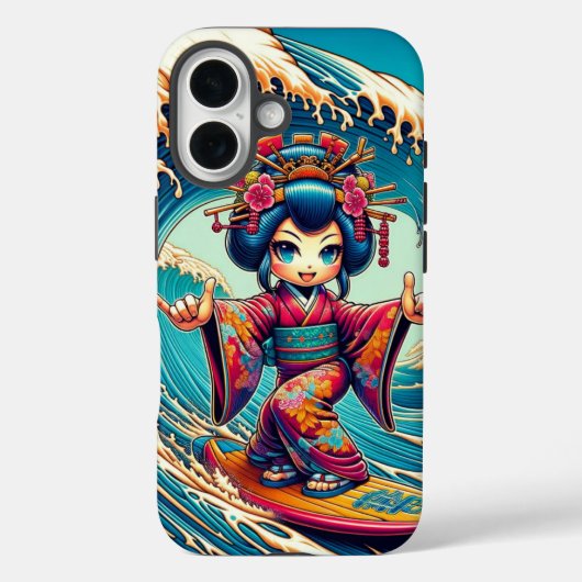 Surven Shop Geisha iPhone Case (Achterkant)