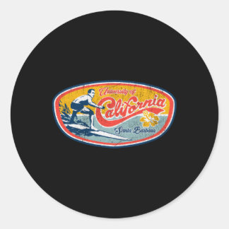 Surven stijl UCSB Ronde Sticker