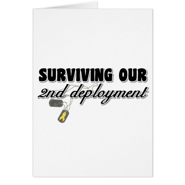 Survie de notre 2ème déploiement (Devant)