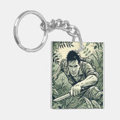 Survivalist Spirit Sleutelhanger (Voorkant Links)