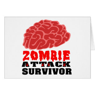 Survivant d'attaque de zombi