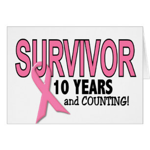 SURVIVANT de CANCER DU SEIN 10 ans et comptes
