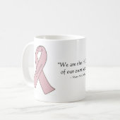 Survivant de cancer du sein - tasse (Devant gauche)
