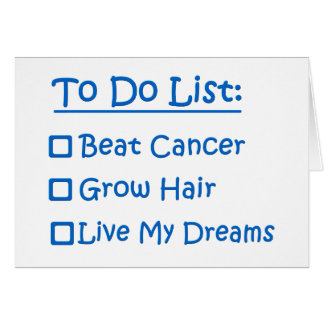 Survivant de Cancer pour faire la liste