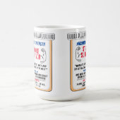 Survivant de l'AVC Inspirationnel café Mug (Centre)