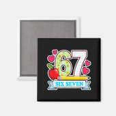 Survived 67 Days Of School Shirt Teachers Student  Magneet (Voorkant / Achterkant)