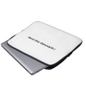 Survived The Sync Minimalist Professional Laptop Sleeve (Voorkant onderkant)