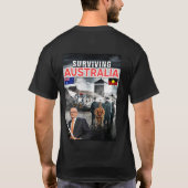 Surviving Australia T-shirt (Achterkant)