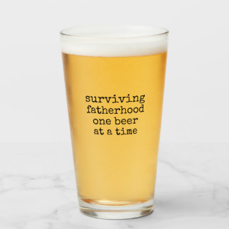 Surviving fatherhood one beer at a time Beer Glass Glas