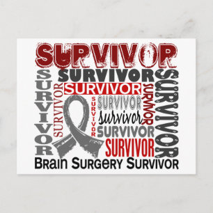 Survivor 10 Brain Chirurgie Briefkaart