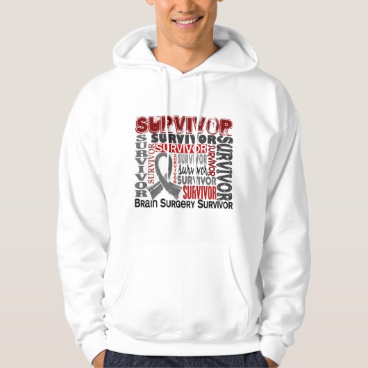 Survivor 10 Brain Chirurgie Hoodie (Voorkant)