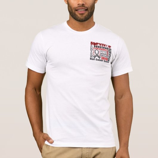 Survivor 10 Brain Chirurgie T-shirt (Voorkant)