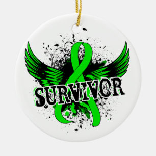 Survivor 16 Lymfoom Keramisch Ornament