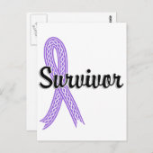 Survivor 17 Lymfoom (Hodgkin) Briefkaart (Voorkant / Achterkant)