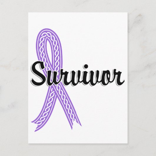 Survivor 17 Lymfoom (Hodgkin) Briefkaart (Voorkant)