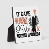 Survivor 22 Uteriene kanker Fotoplaat (Voorkant)