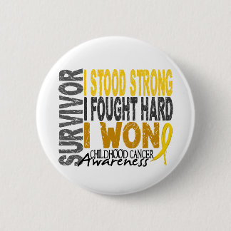 Survivor 4 Kinderkanker Ronde Button 5,7 Cm