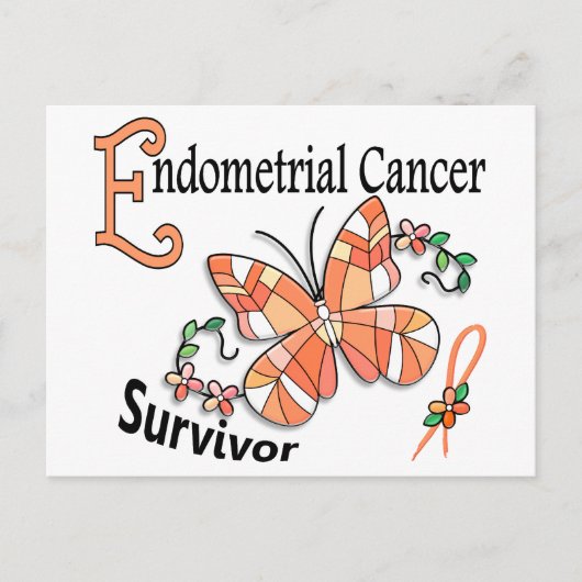 Survivor 6 Endometriumkanker Briefkaart (Voorkant)