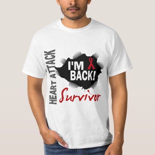 Survivor 7 hartaanval t-shirt (Voorkant)
