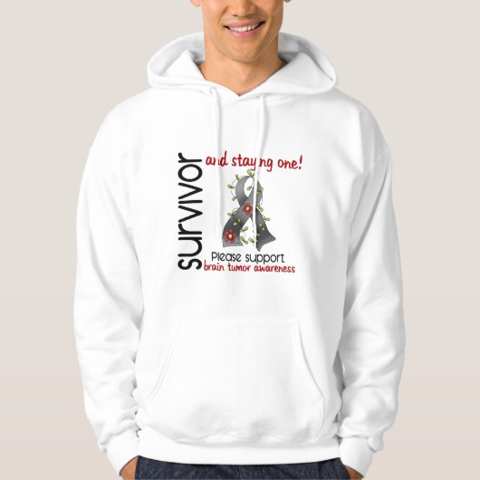 Survivor 9 Brain Tumor Hoodie (Voorkant)