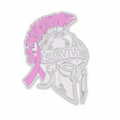 Survivor Borstkanker Sticker (Voorkant)