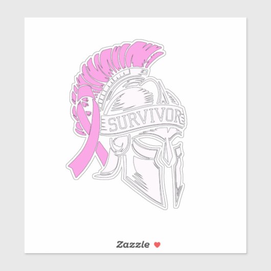 Survivor Borstkanker Sticker (Vel)