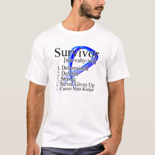 Survivor Definition - Colon Cancer T-shirt