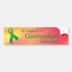 "Survivor" Gastroschisis Daughter Bumpersticker
