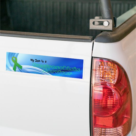 "Survivor" Gastroschisis Son Bumpersticker (Op Truck)