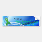 "Survivor" Gastroschisis Son Bumpersticker (Voorkant)