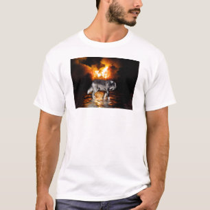 "Survivor" Gray Wolf Gifts T-shirt