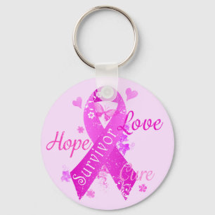 Survivor Love Hope Cure Sleutelhanger