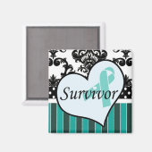 SURVIVOR Magnet Magneet (Voorkant / Achterkant)