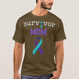 Survivor mama Semicolon geeft zelfmoord preventie T-shirt