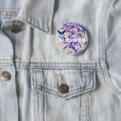 SURVIVOR (Mod Butterfly Style)-BUTTON Ronde Button 5,7 Cm (In situ)