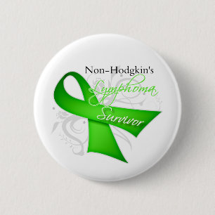 Survivor - Non-Hodgkin lymfoom Ronde Button 5,7 Cm
