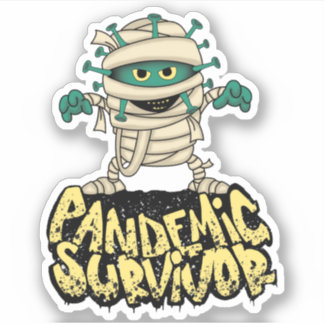 Survivor, Pandemic Survivor, Sticker