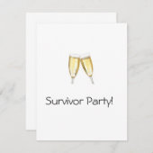 Survivor Party Kaart (Voorkant / Achterkant)