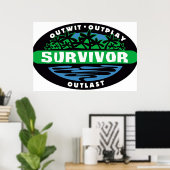 Survivor Poster (Thuiskantoor)
