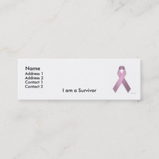 Survivor Profile Card Mini Visitekaartje