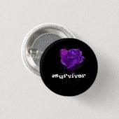 #Survivor Ronde Button 3,2 Cm (Voorkant /achterkant)