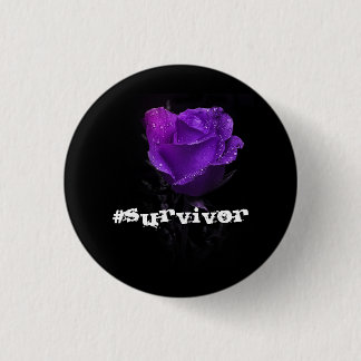 #Survivor Ronde Button 3,2 Cm