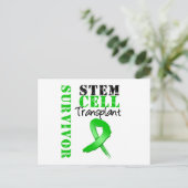 Survivor - Stem Cell Transplant Briefkaart (Staand voorkant)